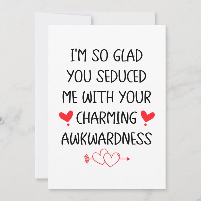 I'm So Glad You Seduced Me With Your Charming Holiday Card (Front)