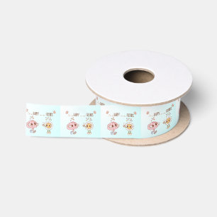 I'm So Happy We Are Friends Serotonin Satin Ribbon