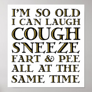 I'm So Old Funny Poster