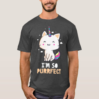 Im So Purrfect Funny Cute Gift T-Shirt