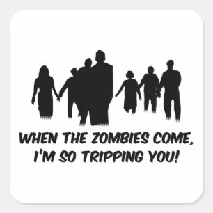 I'm So Tripping You Square Sticker