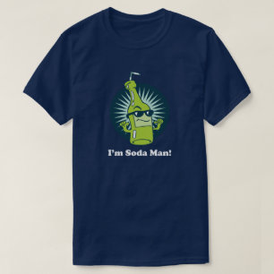 I'm Soda Man! Funny Pun Wordplay T-Shirt