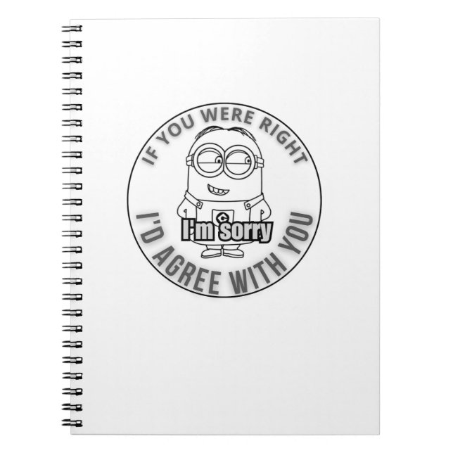 I'm soory notebook (Front)