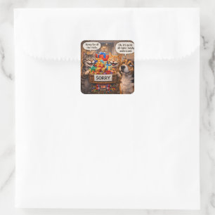 I'm sorry, cat stickers cute envelope, seals and a