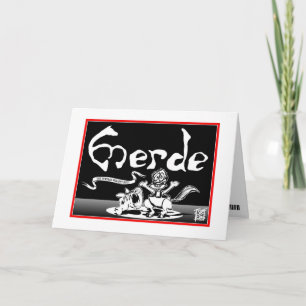 I'M SORRY: "MERDE" CARD