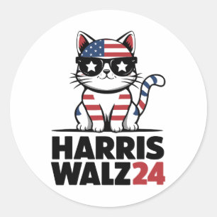 Im Speaking Kamala Harris President Comma La Ameri Classic Round Sticker