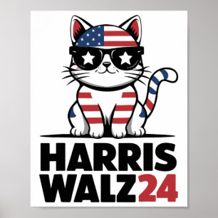 Im Speaking Kamala Harris President Comma La Ameri Poster