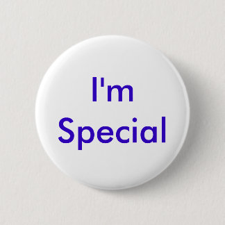 I'm Special 6 Cm Round Badge