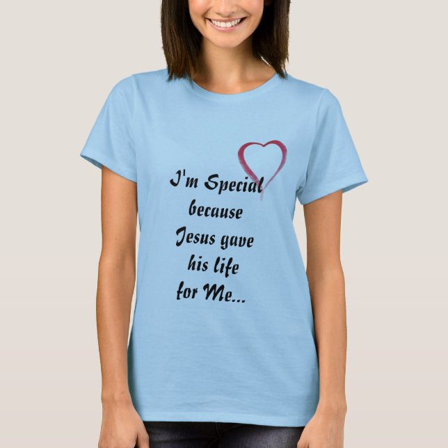 I'm Special t-shirt (Front)