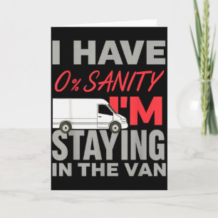 Im Staying In Tha Van Funny Phasmophobia Mans Wome Card