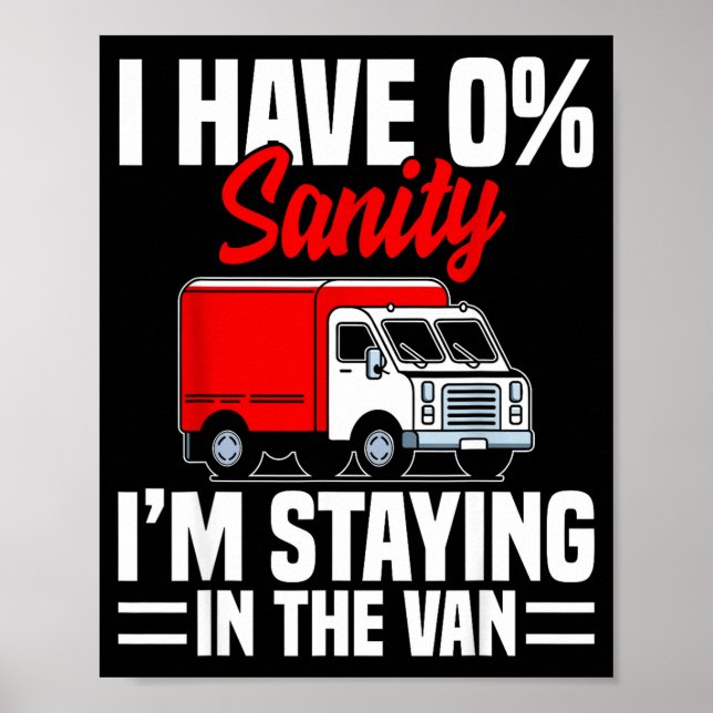 I'm Staying In Tha Van Phasmophobia Funny Gamer Me Poster (Front)