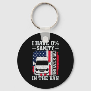 I'm Staying In Tha Van Phasmophobia Funny Man Wome Key Ring