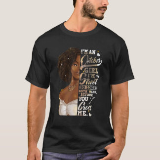 I'm Street Black Girl October Birthday Mother's Da T-Shirt