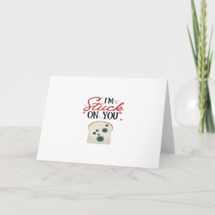 Im Stuck On You Clean Romantic Style  Card