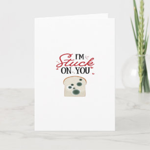 Im Stuck On You Clean Romantic Style  Card
