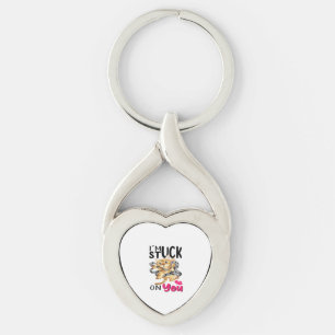 Im Stuck On You Simple Romantic Design Key Ring