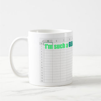 "I'm such a genius in Excel" tech nerd Coffee Mug