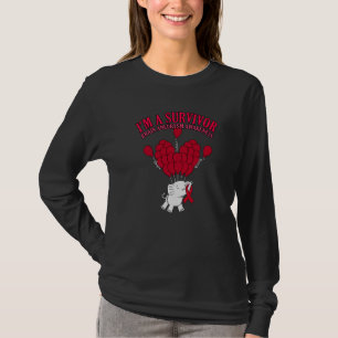 I'm Survivor Brain Aneurysm Awareness Month Suppor T-Shirt