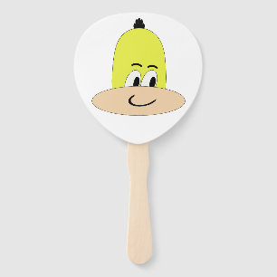 I'm Sveety, Unique Comic, Funny Face Cartoon Hand Fan