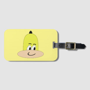 I'm Sveety, Unique Comic, Funny Face Cartoon Luggage Tag