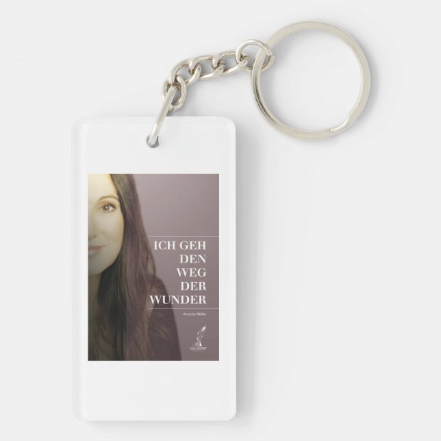 I'M TAKING THE WAY OF THE WOUND — book cover Key Ring (Back)