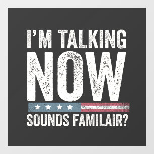 I'm Talking Now Sounds Familiar? Trump Harris