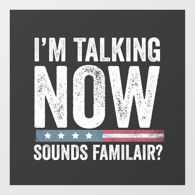 I'm Talking Now Sounds Familiar? Trump Harris   (Sheet)