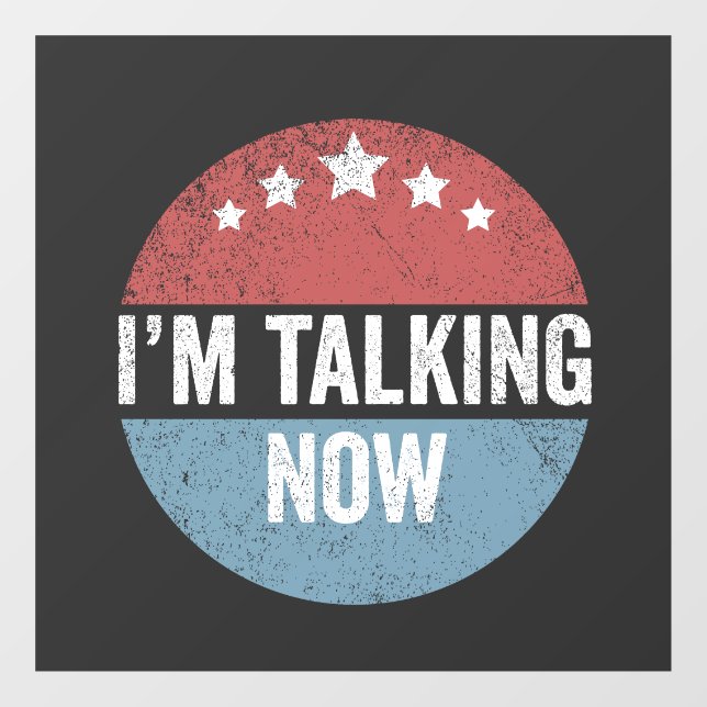 I'm Talking Now Trump Kamala President Debate  (Sheet)