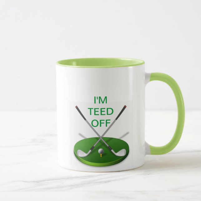 I'M TEED OFF GOLF MUG (Right)