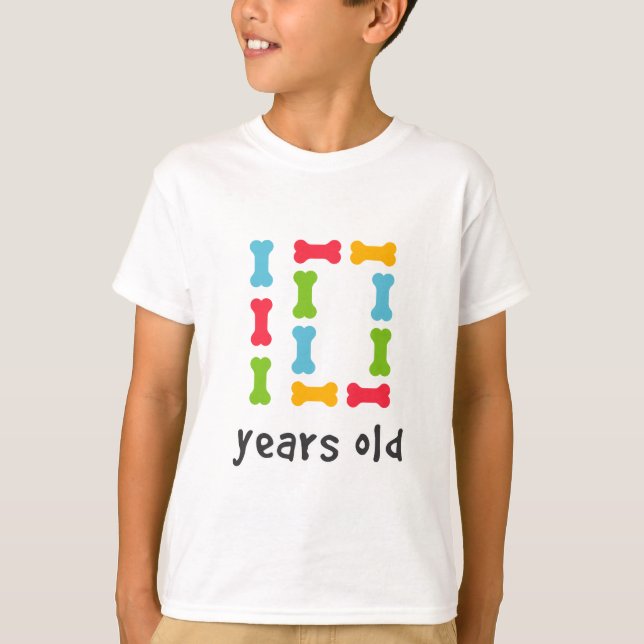 I'm Ten Years Old T-Shirt (Front)