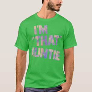 i'm that auntie gender reveal pregnancy announceme T-Shirt