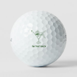 'I'm That Bach' Bachelorette Party Favours Bridal  Golf Balls