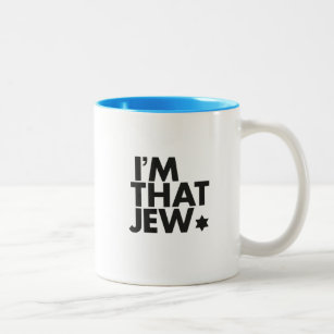 I'm That Jew Two-Tone Mug - Light Blue