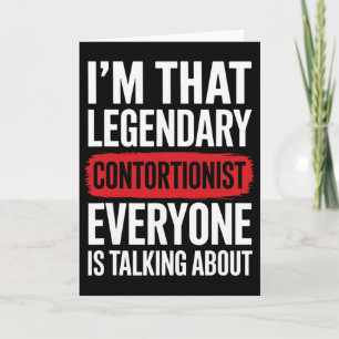 Im That Legandary Contortionist Yoga Card