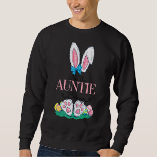 I'm The Auntie Bunny Cute Group Matching Family Ea Sweatshirt