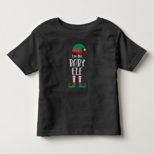 Im The Baby Elf Matching Christmas Toddler T-Shirt