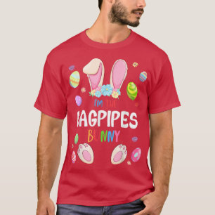 I'm The Bagpipes Bunny Easter Party Matching Famil T-Shirt