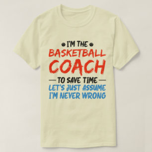 I'm The Basketball Coach Vintage Trainer Sports T-Shirt