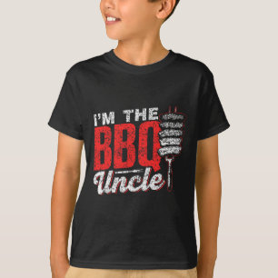 I'm The Bbq Uncle Meat Barbecue Grill Grilling Bbq T-Shirt