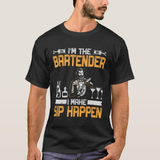 I'M The Bender I Make Sip Happen Bending T-Shirt