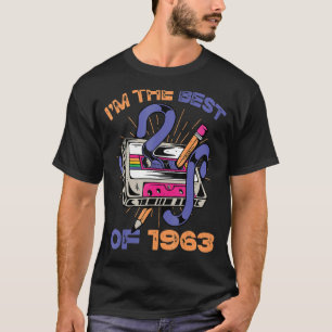 I'm The Best Of 1963 Vintage Cassette Tape Music R T-Shirt