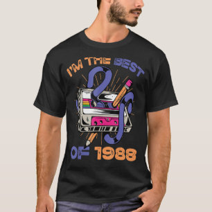 I'm The Best Of 1988 Vintage Cassette Tape Music R T-Shirt