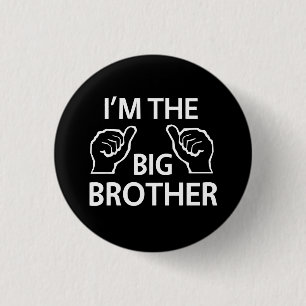 I'm the Big Brother 3 Cm Round Badge