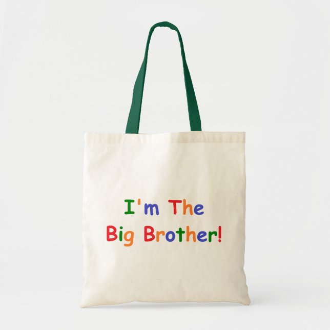 I'm the Big Brother Tote Bag (Front)