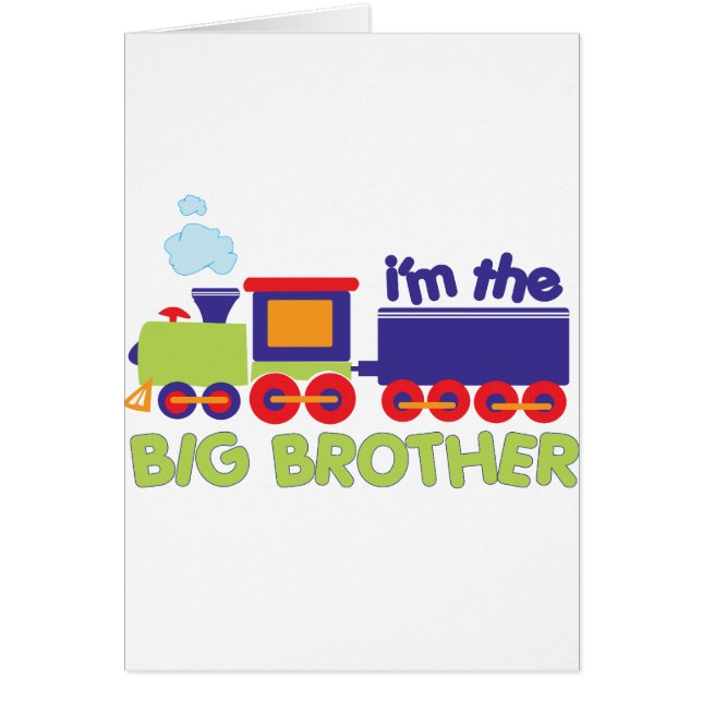 I'm the Big Brother Train T-shirt (Front)