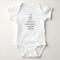 I'm the BIG miracle... baby boy t-shirt