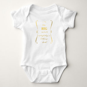 I'm the BIG miracle... baby t-shirt Bodysuit