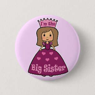 I'm the Big Sister 6 Cm Round Badge