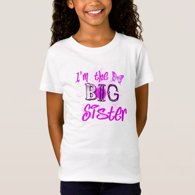I'm the Big Sister Kids T-Shirt (Front)