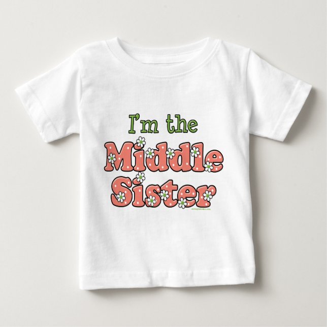 I'm The Big Sister T shirt - Customised (Front)
